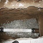 after picture of drain repair in Toronto home